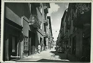 Fotografia originale - Moncalieri Torino, Via San Martino 1950ca.