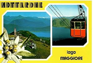 Lago Maggiore/Mottarone Cartolina non viaggiata 1980ca.