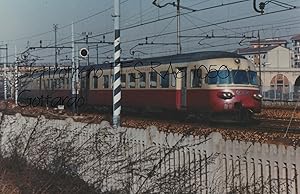 Foto originale, Elettrotreno FFS RAe 1050 Gottardo Sesto San Giovanni ? 1985ca.