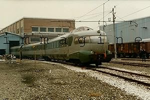 Fotografia originale, Elettrotreno ETR 303 "Settebello" Bologna C.le 1985