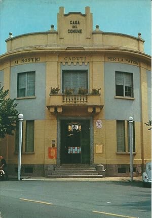 Cartolina, Bregnano (Como) Casa del Comune non viaggiata 1980ca.