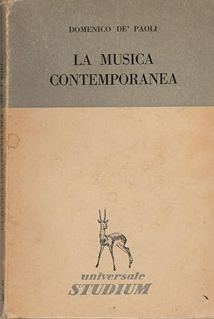 De Paoli, La musica contemporanea - universale Studium 1952