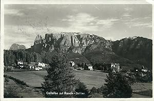 Collalbo sul Renon-Sciliar (Bolzano) cartolina viaggiata 1929