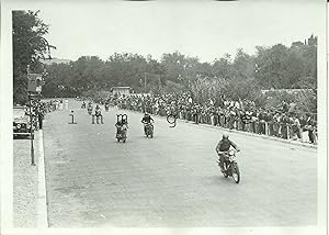 Fotografia originale/1° Circuito Motociclistico dei Parioli di Roma 1936