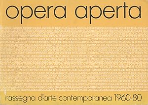 Opera Aperta - Rassegna d'arte contemporanea (1960-80) Udine 1983
