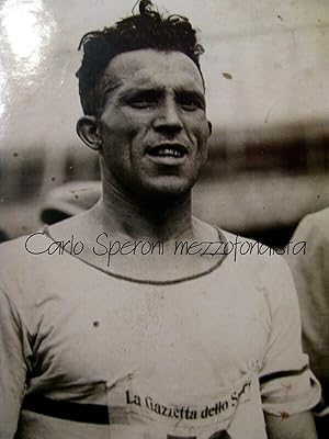 Bella fotografia originale, Carlo Speroni mezzofondista di Busto Arsizio 1930ca.