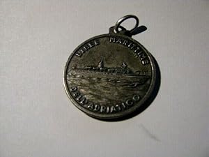 Linee Marittime dell'Adriatico medaglia d'argento Motonave Tintoretto 1970ca.