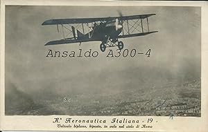 Cartolina originale (non viaggiata) Ansaldo A300-4 1920ca.