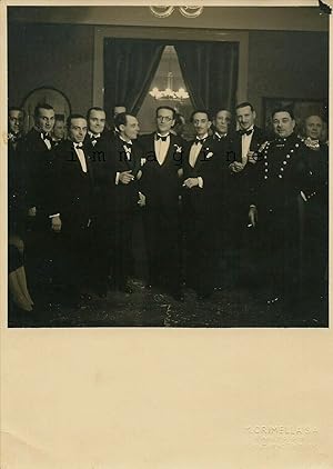 Foto originale Giulio Barella/Presidente Triennale) nella casa di Milano 1932