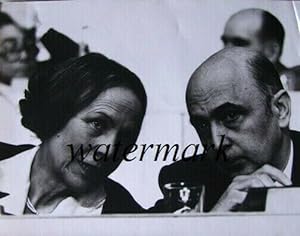 Fotografia originale Nilde Jotti e Giorgio Napolitano/Congresso del PCI 1980ca.