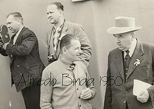 Fotografia originale, Alfredo Binda al Campionato del Mondo 1950
