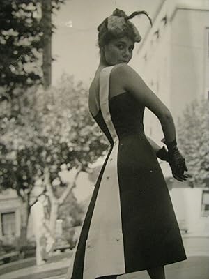 Fotografia originale di moda (Rapuano), Giorgia Moll (modella/attrice) 1957ca.