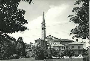 Cartolina/Vera foto, Lentate (Como) Chiesa Parrocchiale) 1950ca. non viaggiata