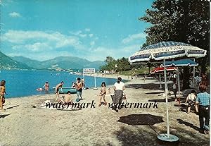 Merone, Lido di Moiana (Lago di Pusiano) cartolina non viaggiata 1980ca.