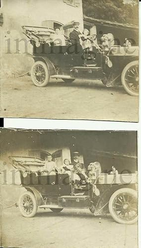 2 Fotografie originali Fiat Modello 24 hp 1904