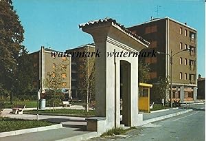 Pioltello Piazza Giovanni XXIII cartolina non viaggiata 1970's