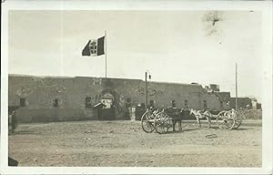 Bella fotografia/cartolina originale, Castello di Bengasi 1910's