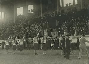 Fotografia originale, Squadra di calcio Maccarese/Stadio 1931