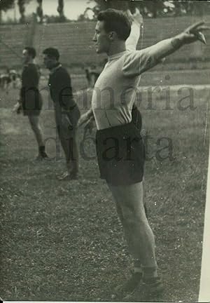 Fotografia originale, Oscar Basso (calciatore) - Inter 1949