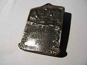 Bella medaglia commemorativa 50° Anniversario/Morte di Alessandro Manzoni 1923