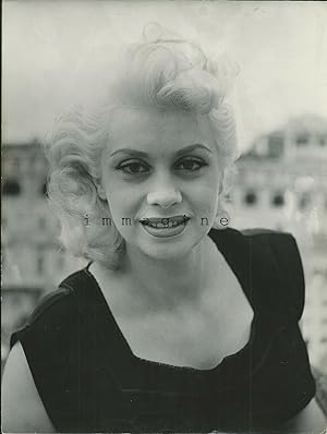 Bella fotografia originale, l'attrice Mara Berni 1960ca.