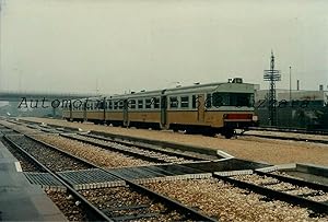 Fotografia originale, Automotrice 668 (Ferrovia Suzzara Ferrara) Suzzara 1986