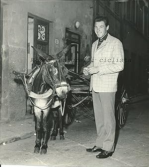 Fotografia originale - Romeo Venturelli ciclista 1950's