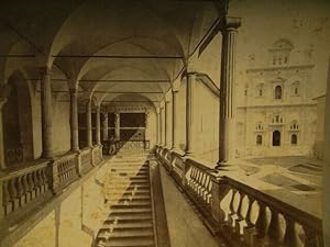 Bella fotografia originale Sacro Monte di Varallo Sesia/Vercelli Alinari 1890's