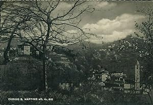 Curino San Martino (Vercelli) Cartolina viaggiata 1956