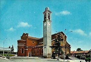 Cardano al Campo Chiesa Parrocchiale (Varese) cartolina non viaggiata 1960's