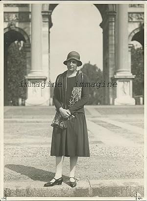 Fotografia originale, Anita Colombo Segretaria Teatro alla Scala di Milano 1930