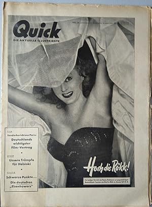 Zeitschrift QUICK, 15. Juni 1952 (5. Jahrgang, Nr24)