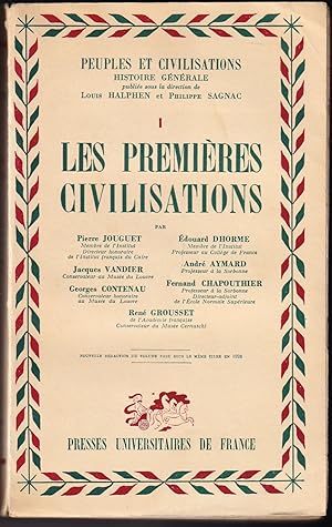 Imagen del vendedor de LES PREMIRES CIVILISATIONS a la venta por Librairie Le Livre Penseur