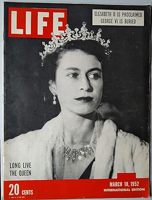 Zeitschrift/ Magazine LIFE March 10, 1952, international edition