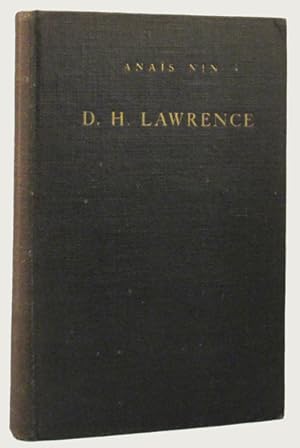 Seller image for D.H. LAWRENCE. An Unprofessional Study for sale by Buddenbrooks, Inc.