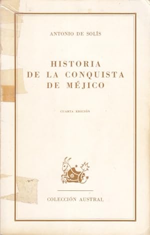 Imagen del vendedor de HISTORIA DE LA CONQUISTA DE MJICO a la venta por Librera Vobiscum