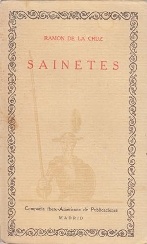 Bild des Verkufers fr SAINETES I zum Verkauf von Librera Vobiscum