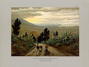 Bild des Verkufers fr Das interandine Hochland zwischen Ambato und Latacunga. (The interandine Highlands between Ambato and Latacunga). zum Verkauf von Antiquariat Stefan Wulf