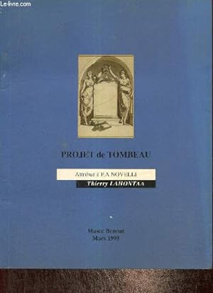 Seller image for Projet de tombeau attribu  P.A. Novelli for sale by Le-Livre