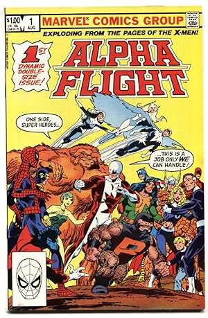 ALPHA FLIGHT #1 comic book MARVEL COMICS-1st ISSUE NM-