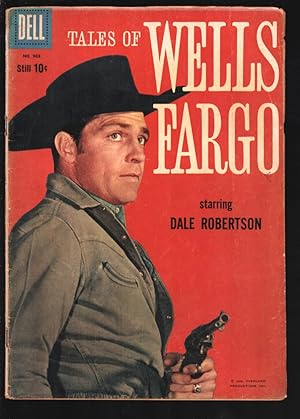 Seller image for -Tales of Wells Fargo-Four Color Comics #968 1959-Dale Robertson-TV series-Alberto Giolitti-G/VG for sale by DTA Collectibles