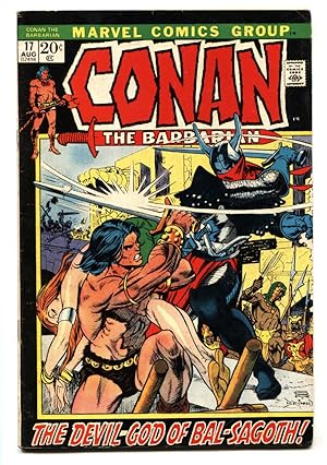 CONAN THE BARBARIAN #17 1972-MARVEL COMICS- VG