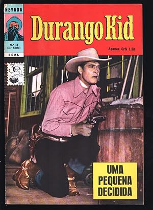 Durango Kid #10 1975-Ebal-Charles Starrett movie photo cover-Billy The Kid text story-Spanish-VG+