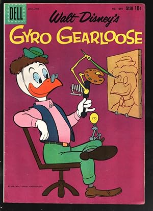 Gyro Gearloose Four Color Comics #1095 1960-Dell-Carl Barks art- Walt Disney-FN