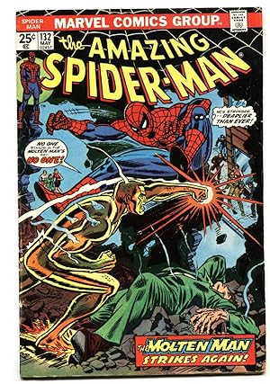 AMAZING SPIDER-MAN #132-MARVEL COMICS-DOCTOR OCTOPUS-comic book