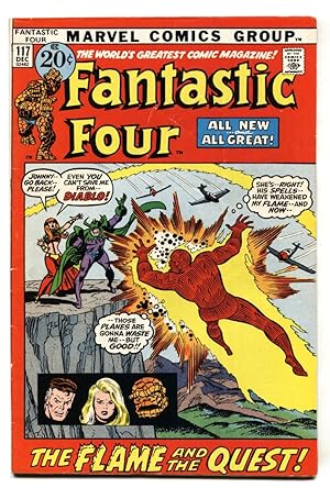 FANTASTIC FOUR #117-DIABLO-MARVEL comic book