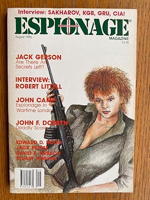 Imagen del vendedor de Espionage Magazine August 1986 # 9 a la venta por Scene of the Crime, ABAC, IOBA