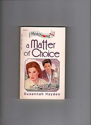 Seller image for A Matter of Choice (Youth Camp Series #1) (Heartsong Presents #14) for sale by Reliant Bookstore
