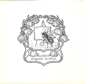 Bild des Verkufers fr Exlibris fr sich selbst. Klische. 1919. zum Verkauf von Versandantiquariat Alraune