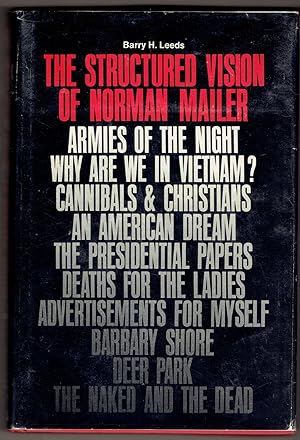 Bild des Verkufers fr The Structured Vision of Norman Mailer zum Verkauf von Eureka Books